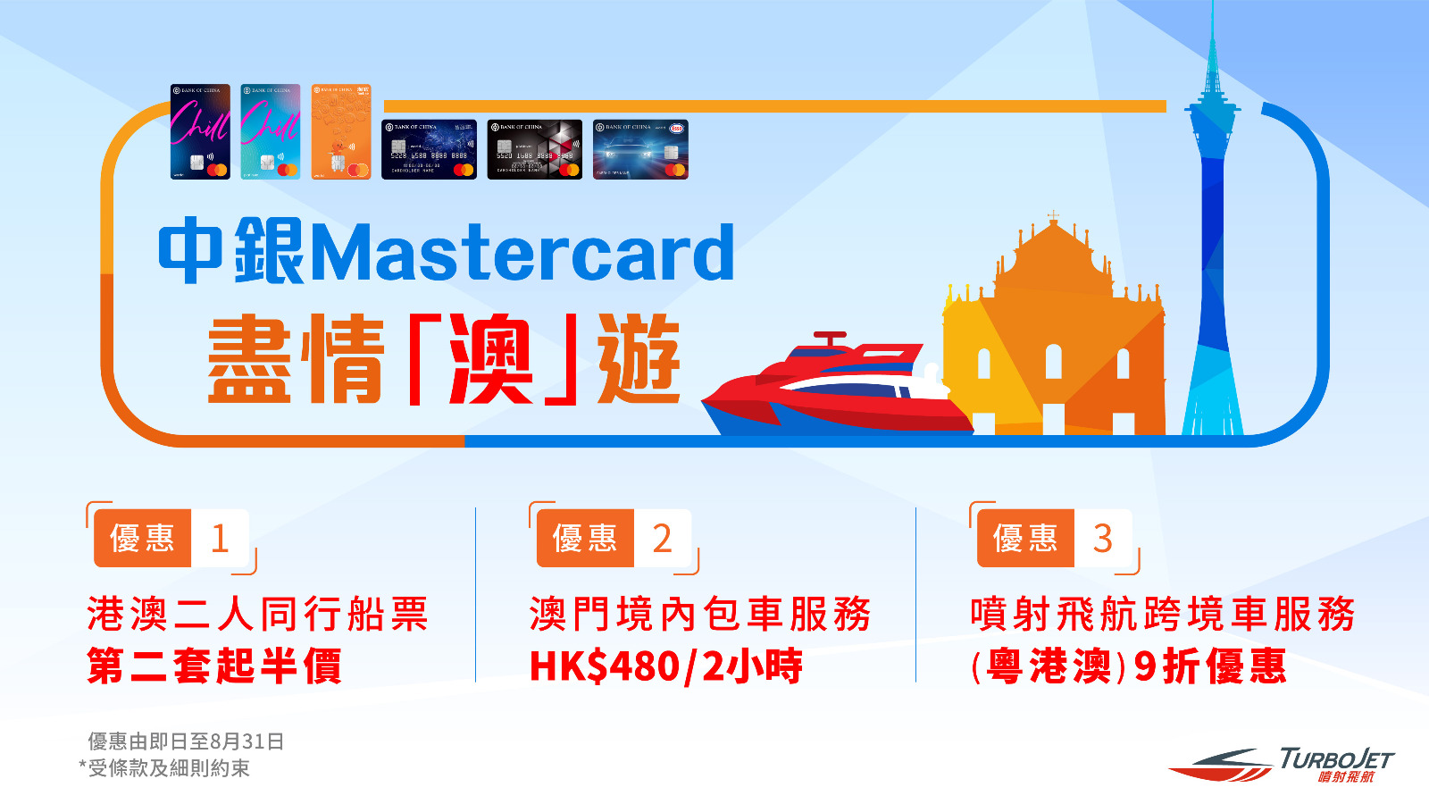 中银Mastercard持卡人独家优惠